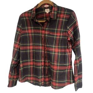 J. Crew Multicolor Plaid Shirt